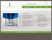 Tablet Screenshot of funerariaelfontanal.com